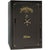 Liberty Classic Select Extreme Wide Body Safe in Black Gloss with Brass Electronic Lock.