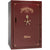 Liberty Classic Select Extreme Wide Body Safe in Burgundy Gloss with Brass Mechanical Lock.