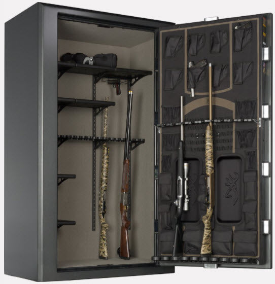 Browning ProSteel DELUXE 49T in Textured Charcoal, Interior.