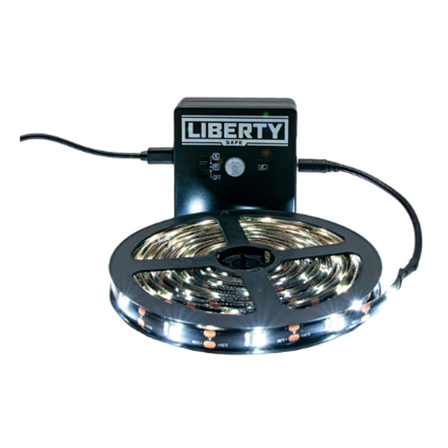 Liberty Safe&#39;s Glowflex lighting kit.