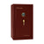 Liberty Premium Home 12 Safe in Burgundy Marble with Brass Electronic Lock.