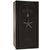 Liberty Safe Presidential 25 in Black Gloss with Black Chrome Electronic Lock, closed door.