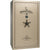 Liberty Safe Presidential 50 in Champagne Gloss with Black Chrome Electronic Lock, closed door.