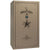 Liberty Safe Presidential 50 in Champagne Marble with Black Chrome Electronic Lock, closed door.