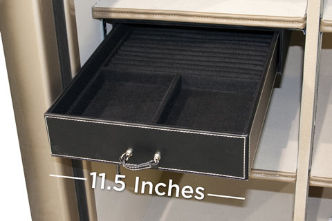11.5&quot; wide x 13.5&quot; deep Jewelry Drawer - fits 30 model safes or larger and safes that are 36&quot; or wider
