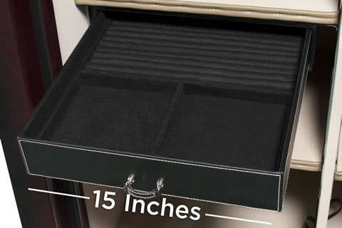 15&quot; wide x 13.5&quot; deep Jewelry Drawer - fits 48 model safes or larger and safes that are 42&quot; or wider.