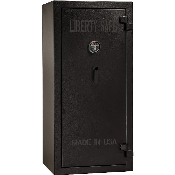 Liberty Safe TACTICAL 24 in Textured Black with Black Chrome Electronic Lock.