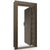 The Beast Vault Door in Bronze Gloss with Black Chrome Electronic Lock, Right Inswing, door open.