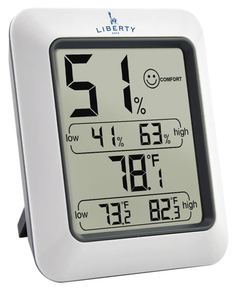 Liberty Safe Humidity and Temperature Monitor - Southeast Safes